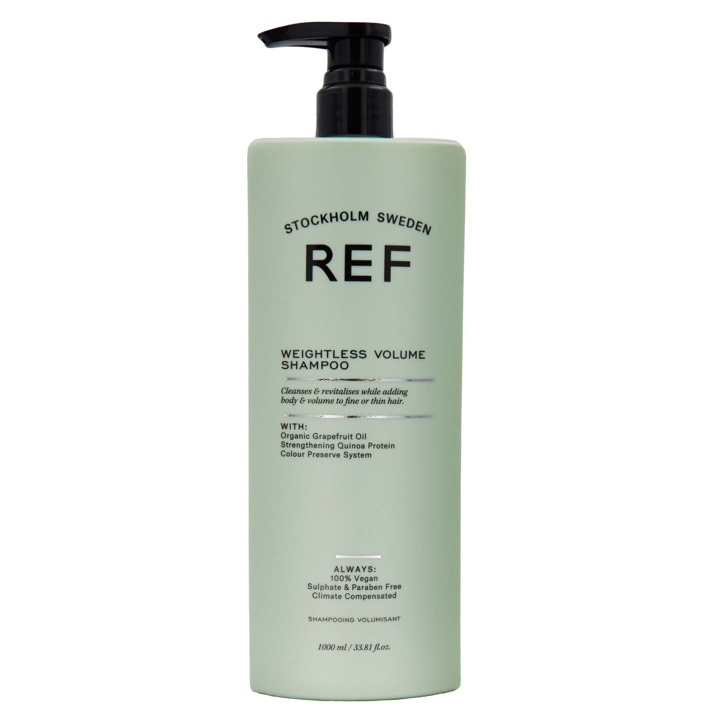 Ref Stockholm Ref Stockholm Weightless Volume Sulfatfreies Haarshampoo für Volumen und Textur 1000 ml