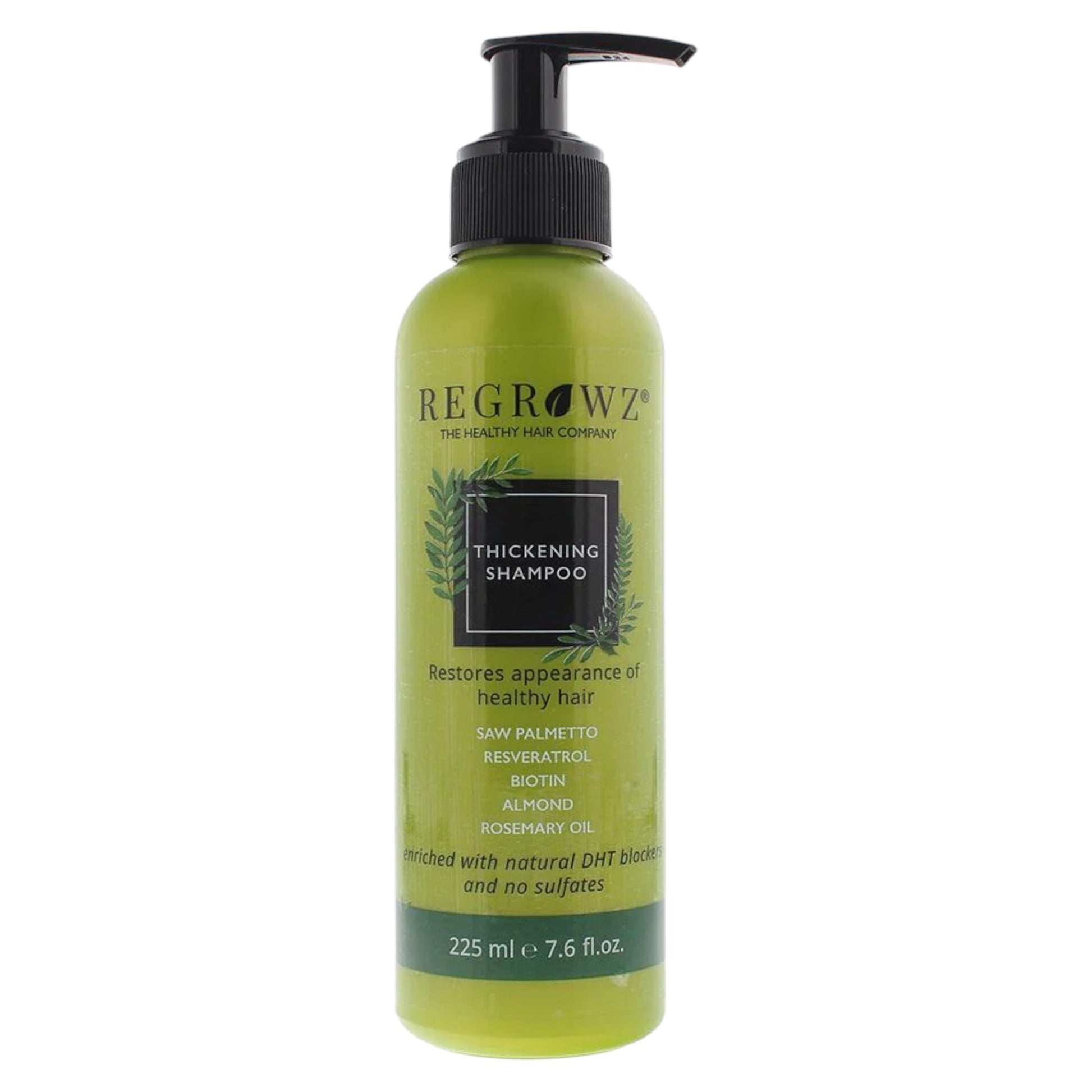 Regrowz Regrowz, Thickening Shampoo, Haarshampoo, Verdickung, 225 ml Regular