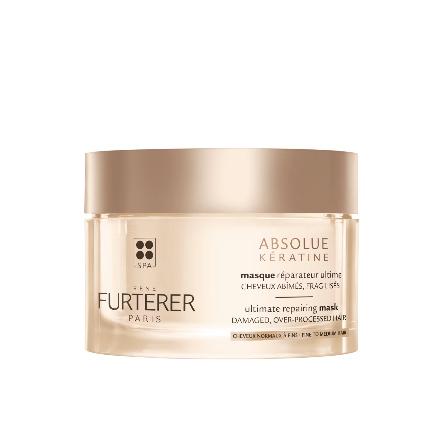 Rene Furterer Rene Furterer, Absolue Keratine, Pflanzenbasiert, Haarbehandlungs-Crememaske, Reparaturen, 200 ml Regular