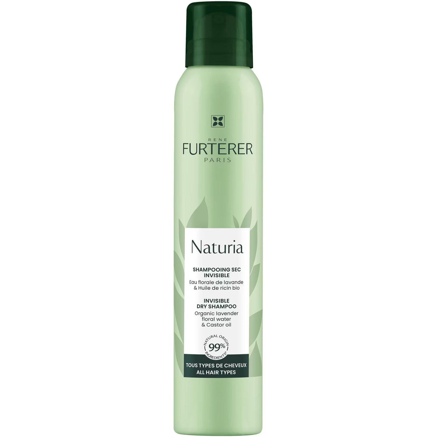 Rene Furterer Rene Furterer, Naturia Invisible, Trockenshampoo, Sanfte Reinigung, 200 ml Regular