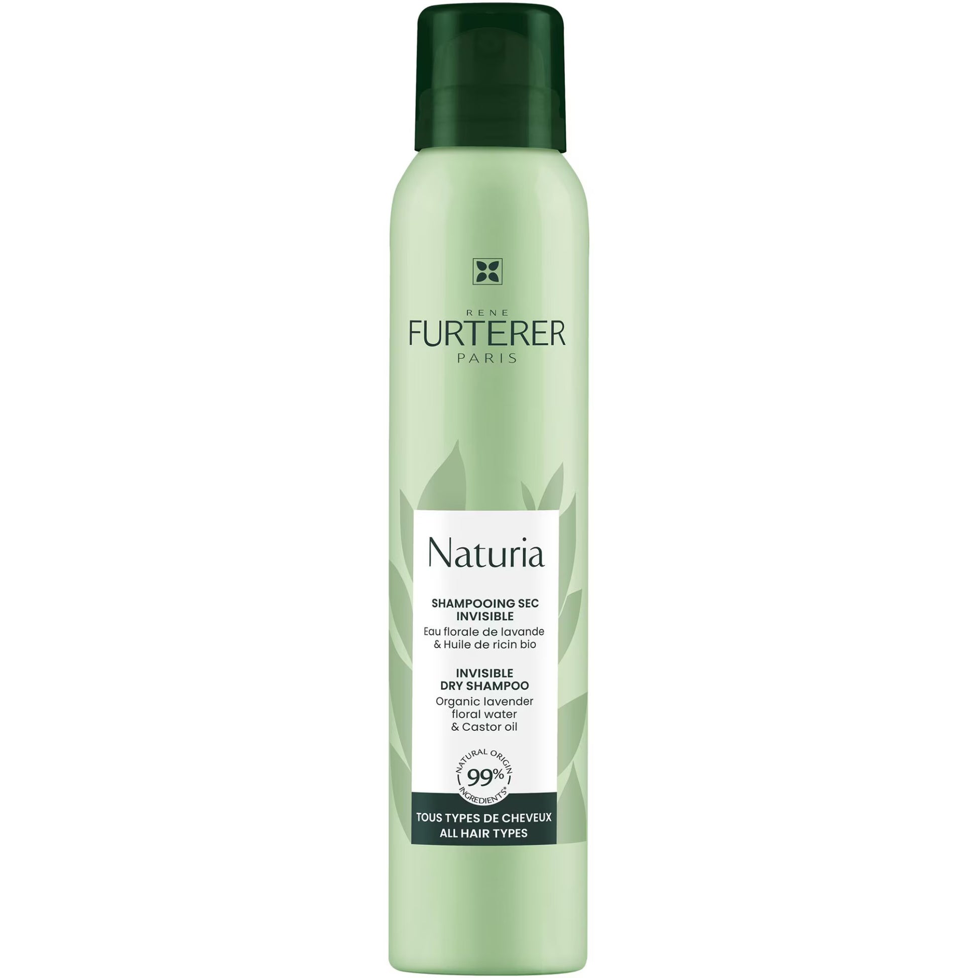Rene Furterer Rene Furterer, Naturia Invisible, Trockenshampoo, Sanfte Reinigung, 200 ml Regular