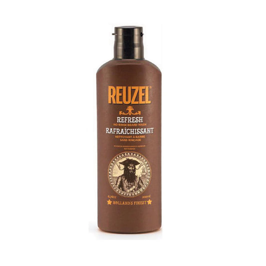 Reuzel Reuzel, Refresh No Rinse, Bartshampoo, Feuchtigkeit und Glanz, 200 ml Regular