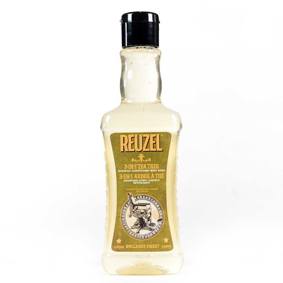 Reuzel Reuzel, Reuzel, Teebaumöl, Haarshampoo, Spülung & Duschgel 3-in-1, Feuchtigkeitsspendend, 350 ml Regular