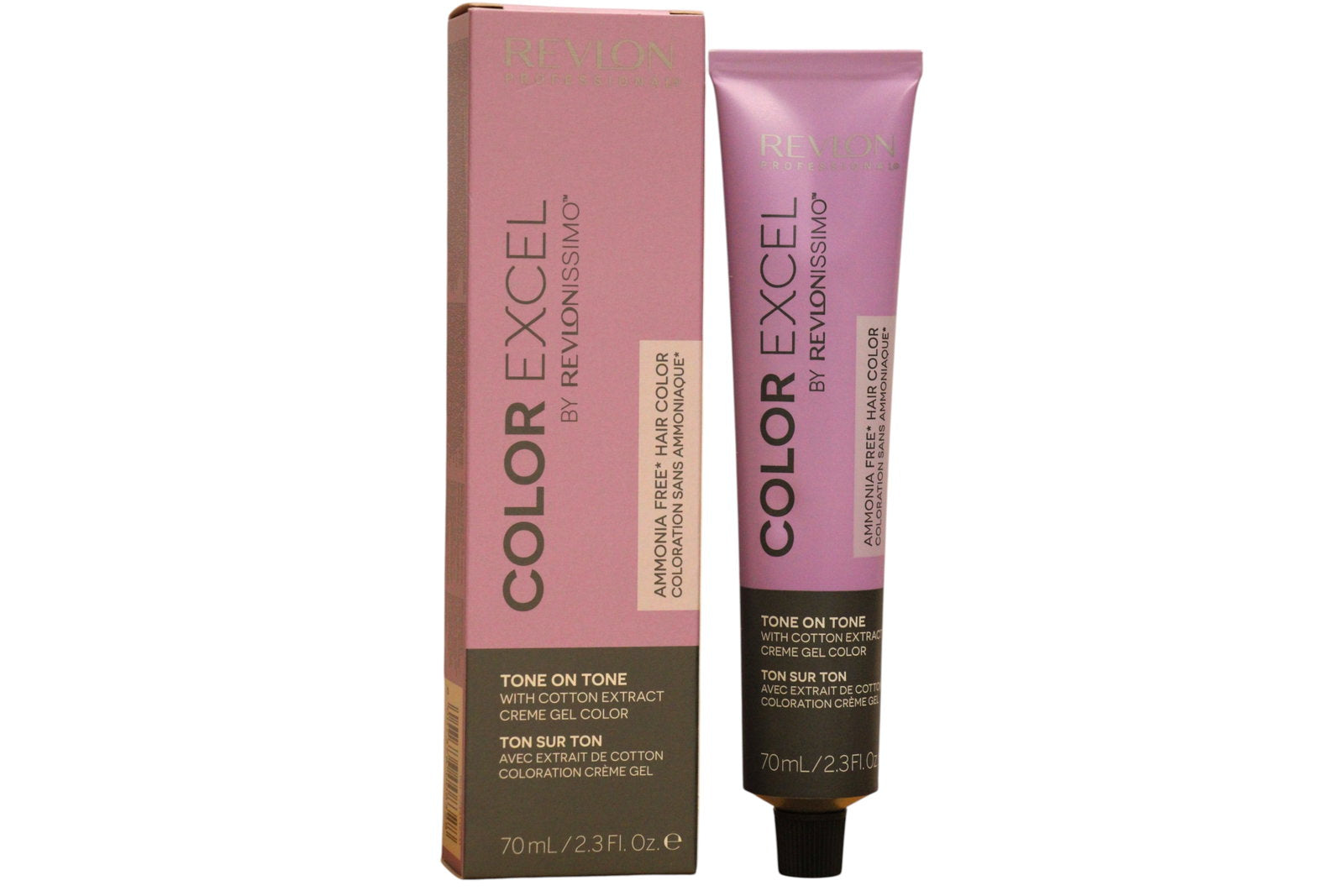 Revlon Revlon, Color Excel, Permanente Haarfarbe, 7.31 Medium Golden Ash Blonde, 70 ml Regular