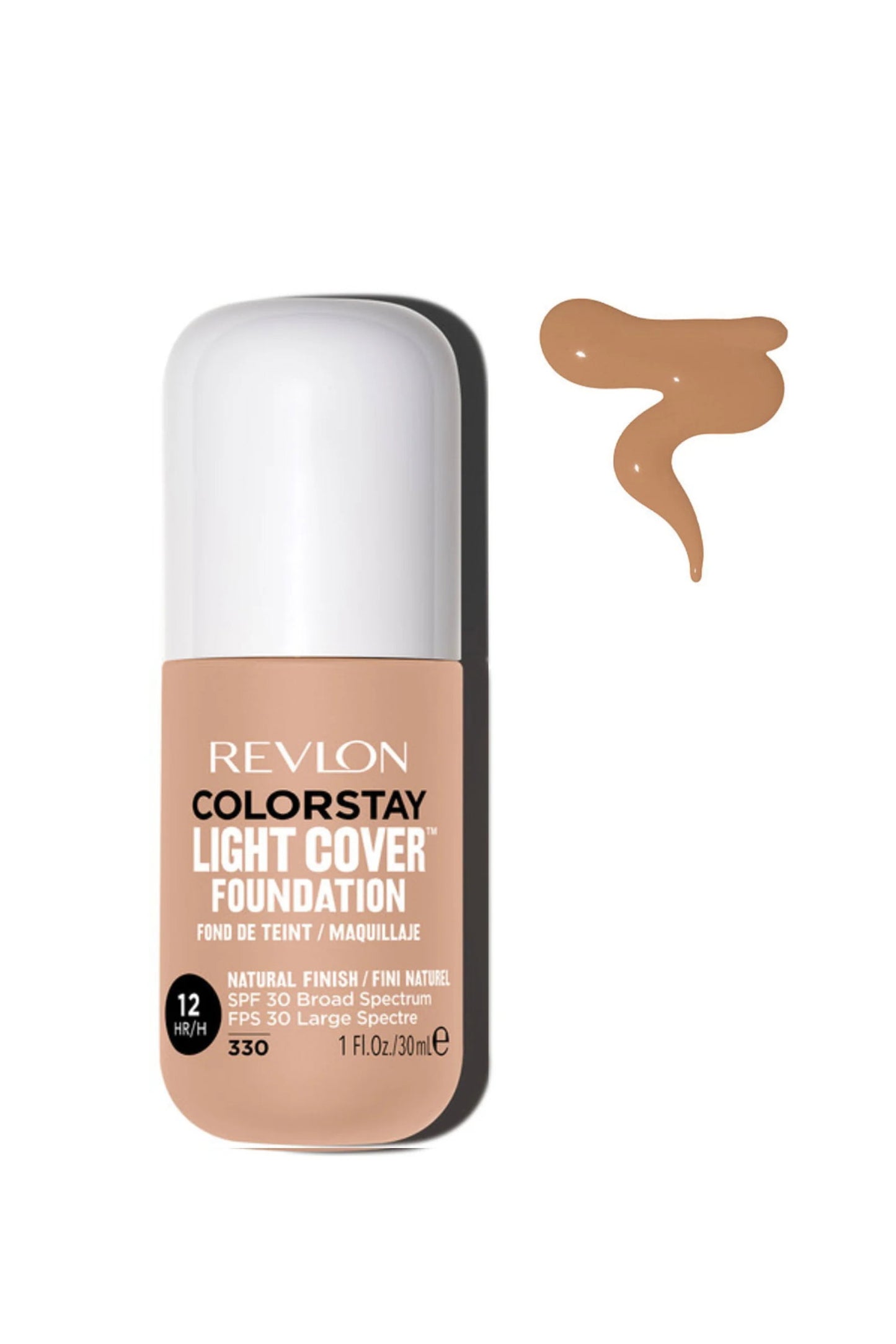 Revlon Revlon, Color Stay, Flüssige Grundierung, 330, Natürliche Bräune, SPF 30, 30 ml Regular
