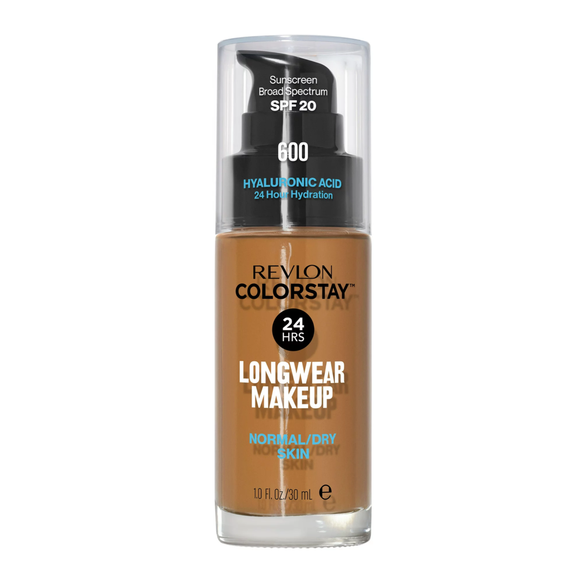 Revlon Revlon, Color Stay, Flüssige Grundierung, 600, Zimt, SPF 20, 30 ml Regular