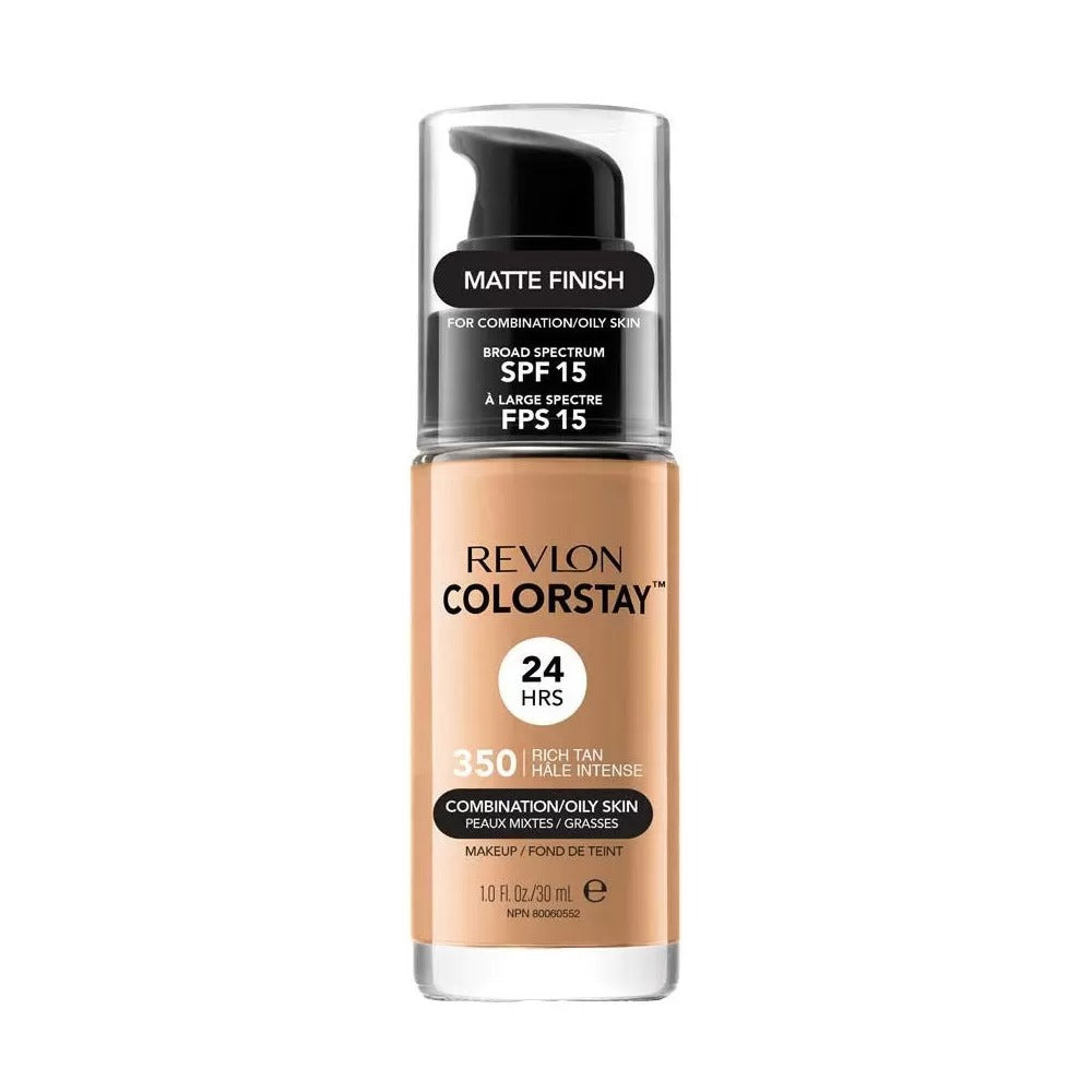 Revlon Revlon, Colorstay, Flüssige Grundierung, 350, Reiche Bräune, SPF 20, 30 ml Regular
