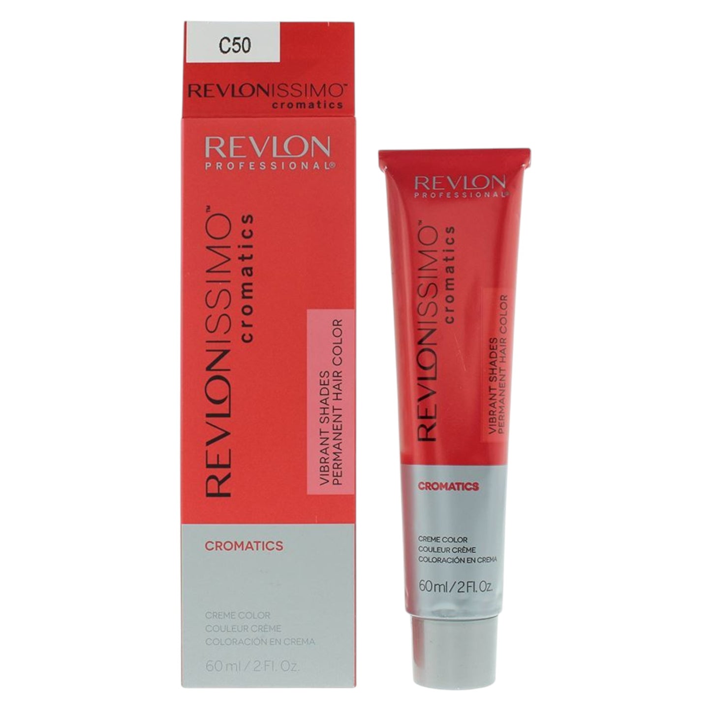 Revlon Revlon, Cromatics, Hyaluronsäure, Haarfärbegel, C50 Purple Red, 60 ml Regular