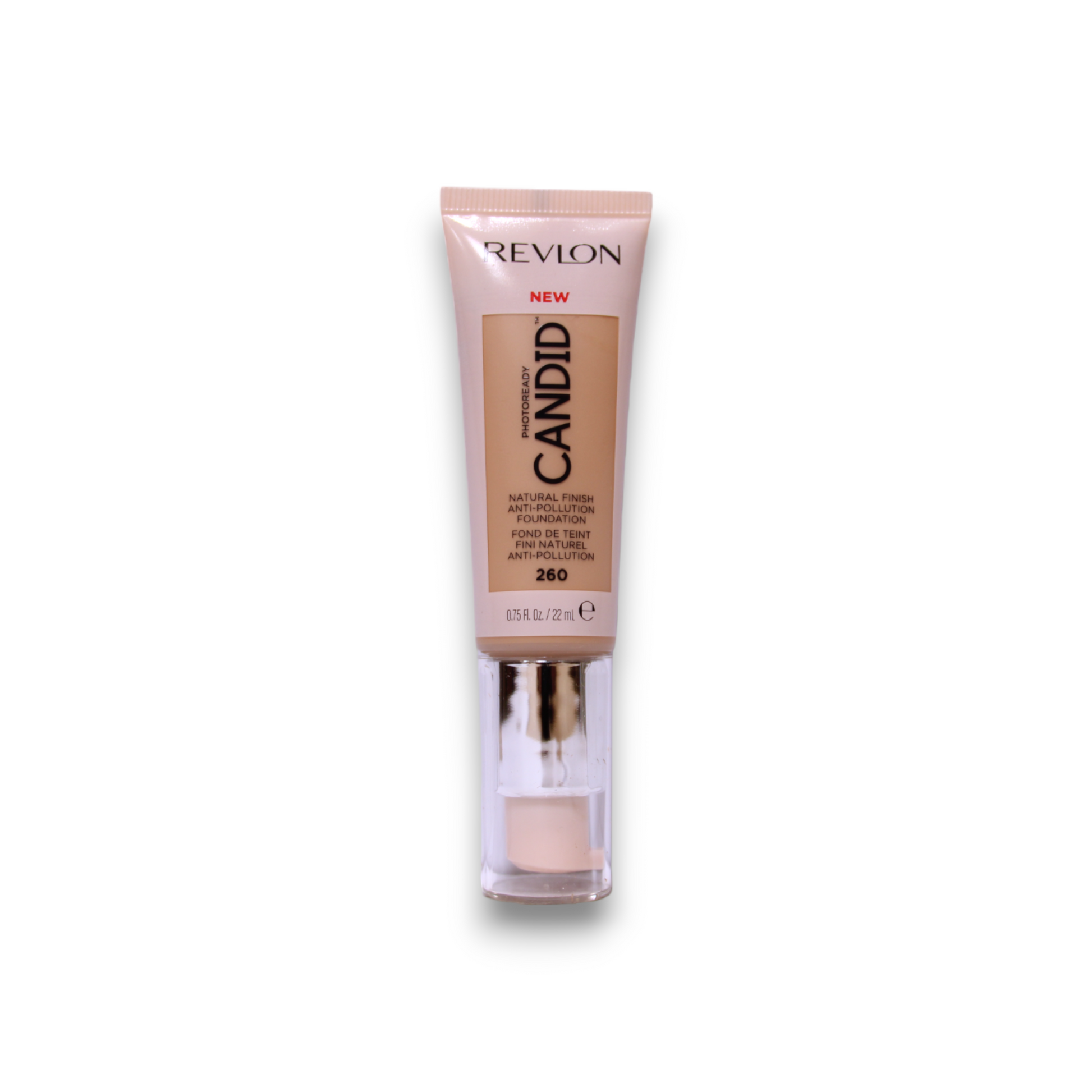 Revlon Revlon, PhotoReady Candid, Natürliches Finish, Cremige Foundation, 260, Tee, 22 ml Regular