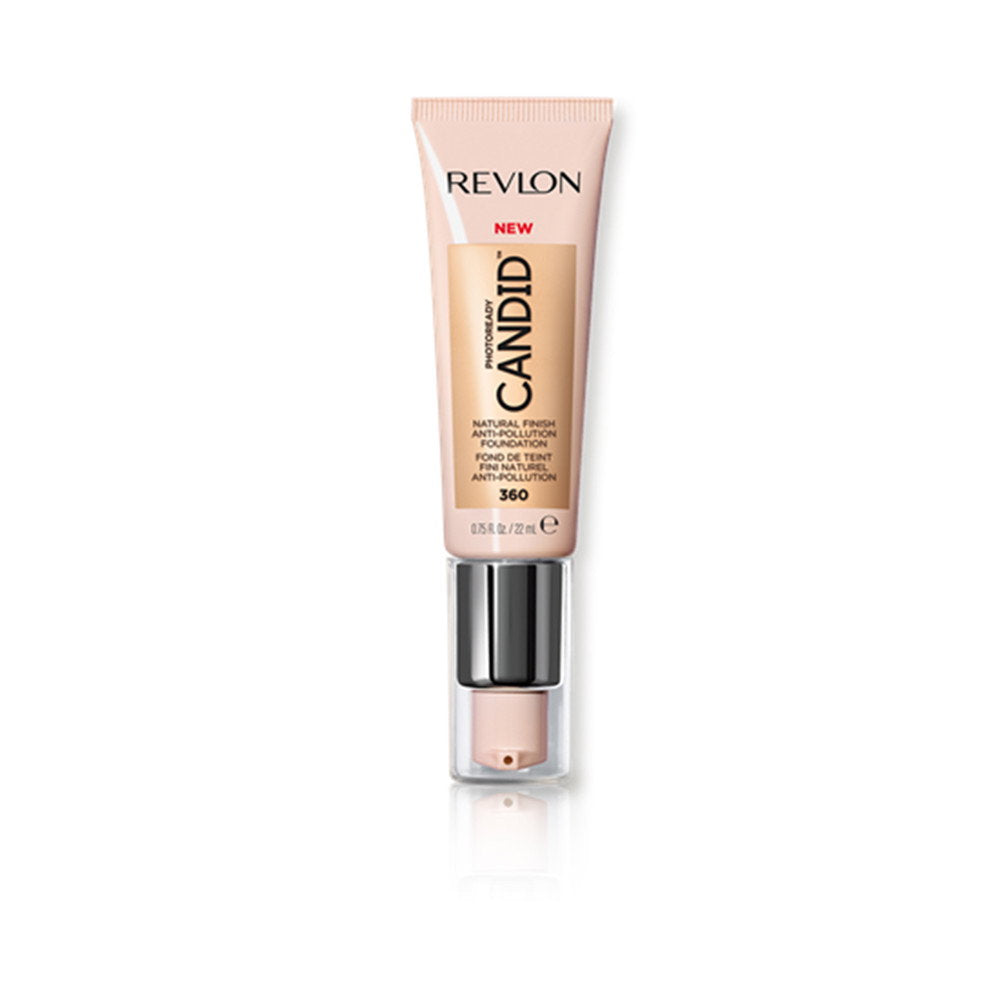 Revlon Cremige Foundation Revlon, PhotoReady Candid, Natürliches Finish, Creme-Grundierung, 360, Cashewnuss, 22 ml Regular