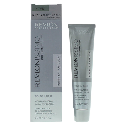 Revlon Revlon, Revlonissimo Colorsmetique, Permanente Haarfarbe, 4.7MN Medium Brown, 60 ml Regular