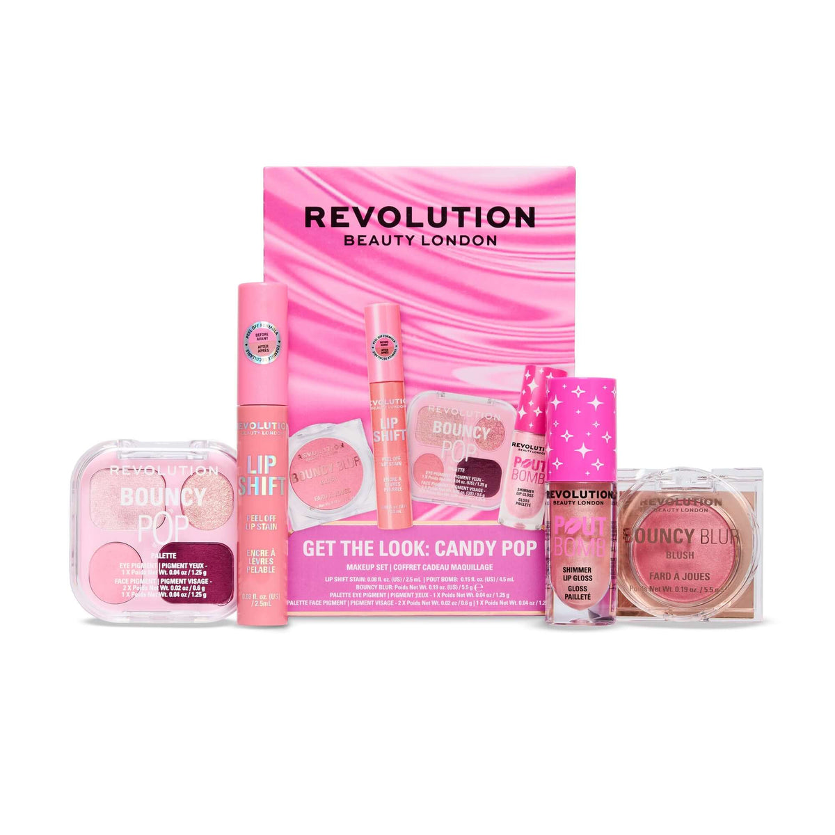 Revolution Make Up Get The Look Candy Pop Estuche 4 Piezas
