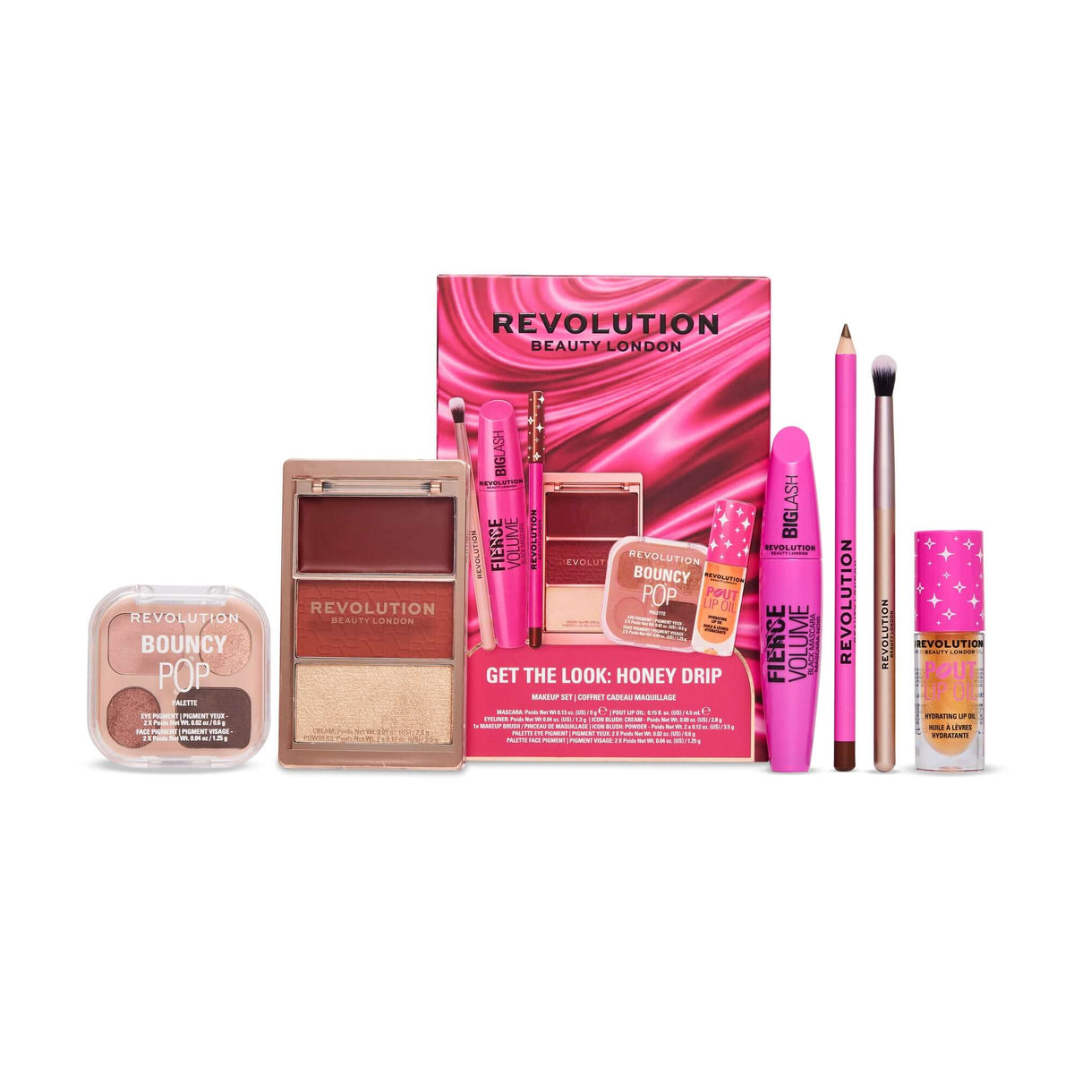 Revolution Make Up Get The Look Honey Drip Estuche 6 Piezas