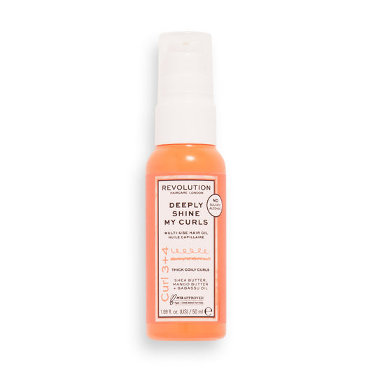 Revolution Haircare Revolution Haircare, My Curls 3+4, Haarölbehandlung, Definition & Glanz, 50 ml Regular