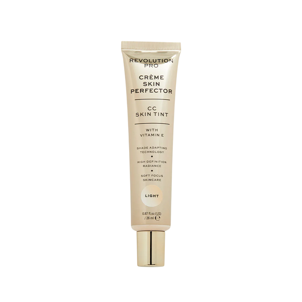 Revolution Pro Revolution Pro, Perfecting Skin Tint, Vitamin E, Natürlicher Glanz, CC-Creme, Licht, 26 ml Regular