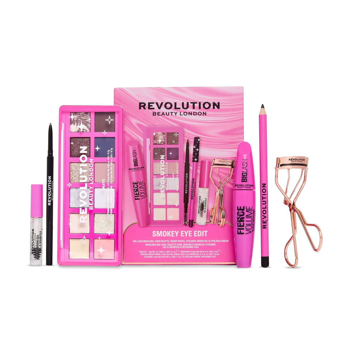 Revolution Make Up Smoke Eye Edit Estuche 6 Piezas