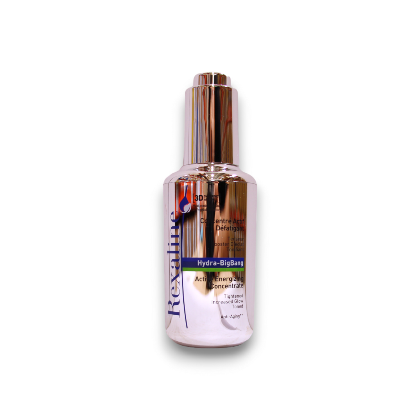 Rexaline Rexaline, 3D Hydra Bigbang, Hyaluronsäure, Revitalisierung, Tag & Nacht, Serum, Für das Gesicht, 30 ml Regular
