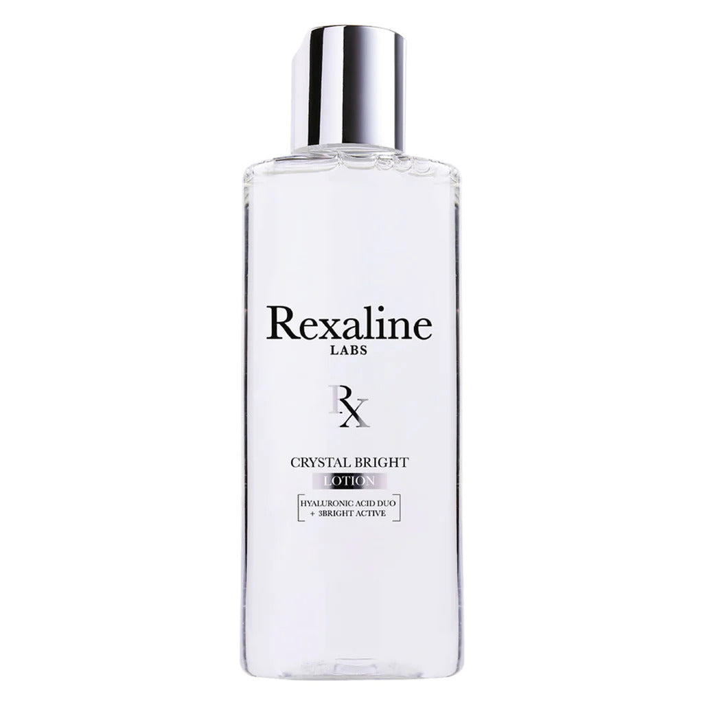 Rexaline Rexaline, Crystal Bright, Hyaluronsäure + 3 helle Wirkstoffe, Erleuchtend, Peeling-Lotion, 150 ml *Tester