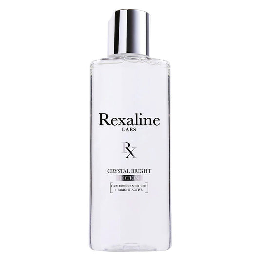 Rexaline Rexaline, Crystal Bright, Hyaluronsäure + 3 helle Wirkstoffe, Erleuchtend, Peeling-Lotion, 150 ml *Tester
