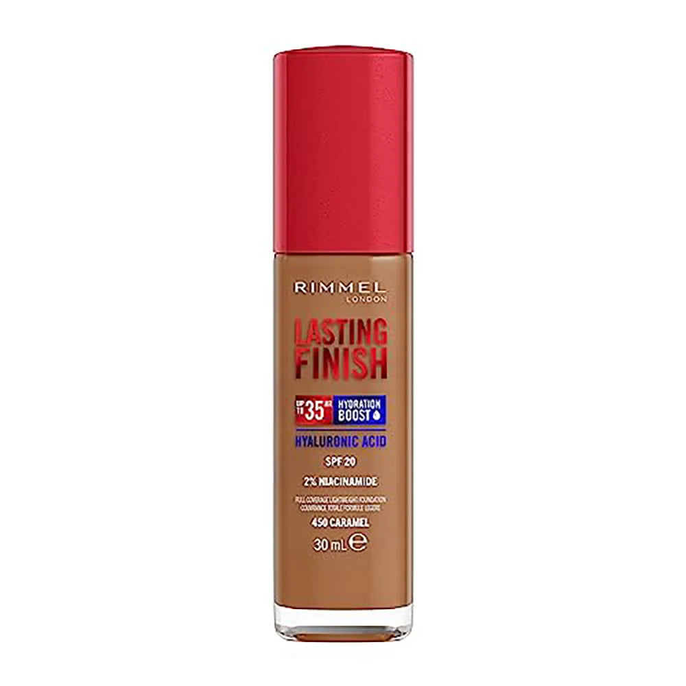 RIMMEL LONDON Rimmel London Lasting Finish Hydration Boost Spf20 450-Caramel 30 ml Kosmetik