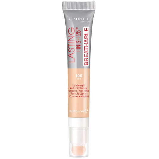 Rimmel London Rimmel London, Lasting Finish, Natürliche mittlere Deckkraft, Creme-Concealer, 100, Fair, 7 ml Regular
