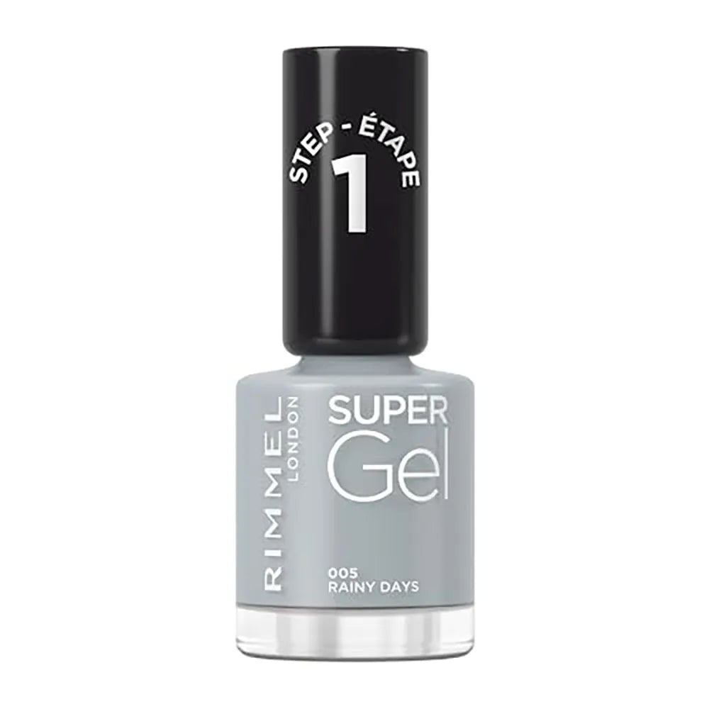 RIMMEL LONDON Rimmel London Super Gel Nagellack 005 Rainy Days 12 ml Kosmetik