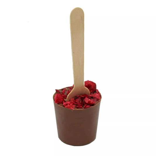 Ritonka Bitter Trinkschokolade Stick - Preiselbeeren | 60g - Candyshop.ch