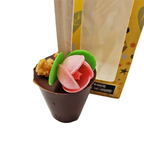 Ritonka Milch Trinkschokolade Stick - Caramell, Blume | 60g - Candyshop.ch