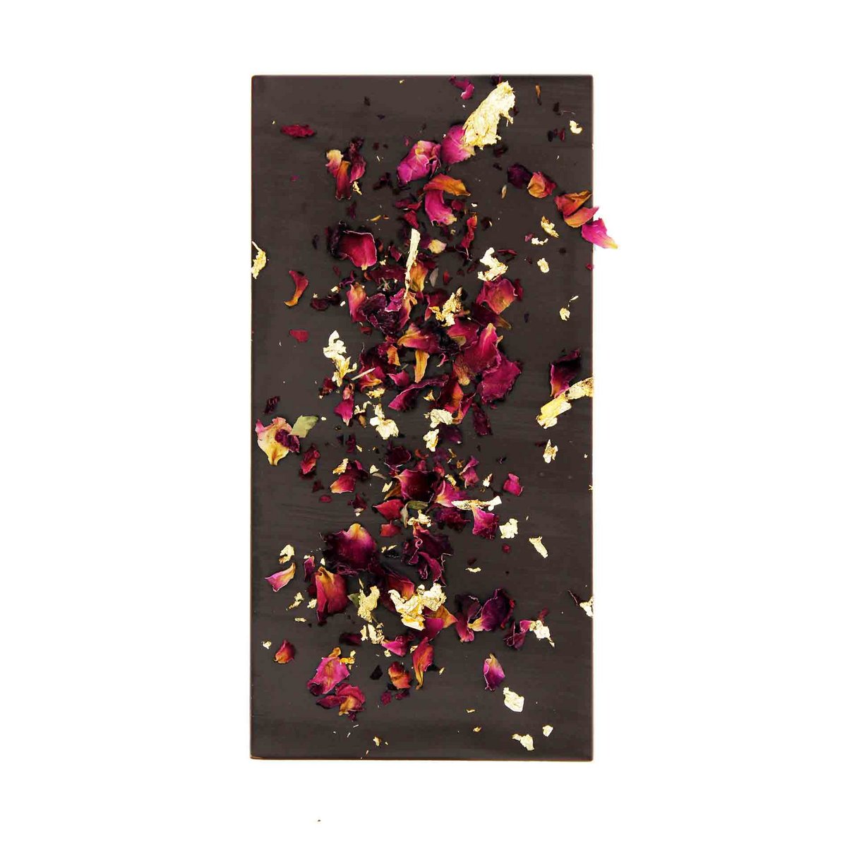 Ritonka Premium Bitterschokolade -  Gold, Rose 95g Handarbeit - Candyshop.ch