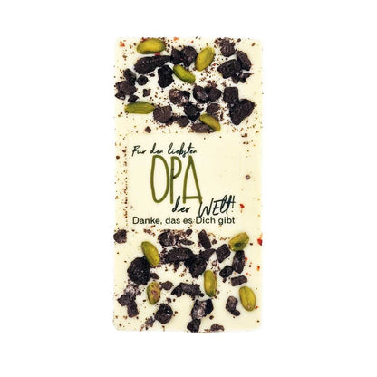 Ritonka Premium Premium weiße Schokolade - Bester Opa 95g - Candyshop.ch