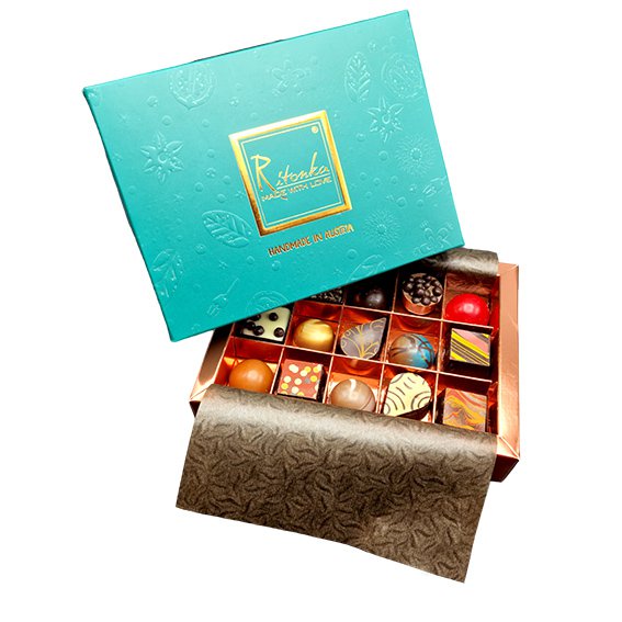Ritonka Smaragd Pralinen Mix 12 Stück I 95g - Candyshop.ch