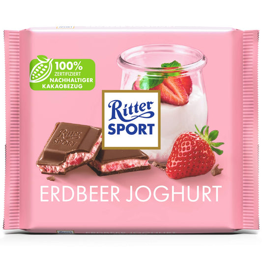Ritter Sport Erdbeer Joghurt 100g - Candyshop.ch