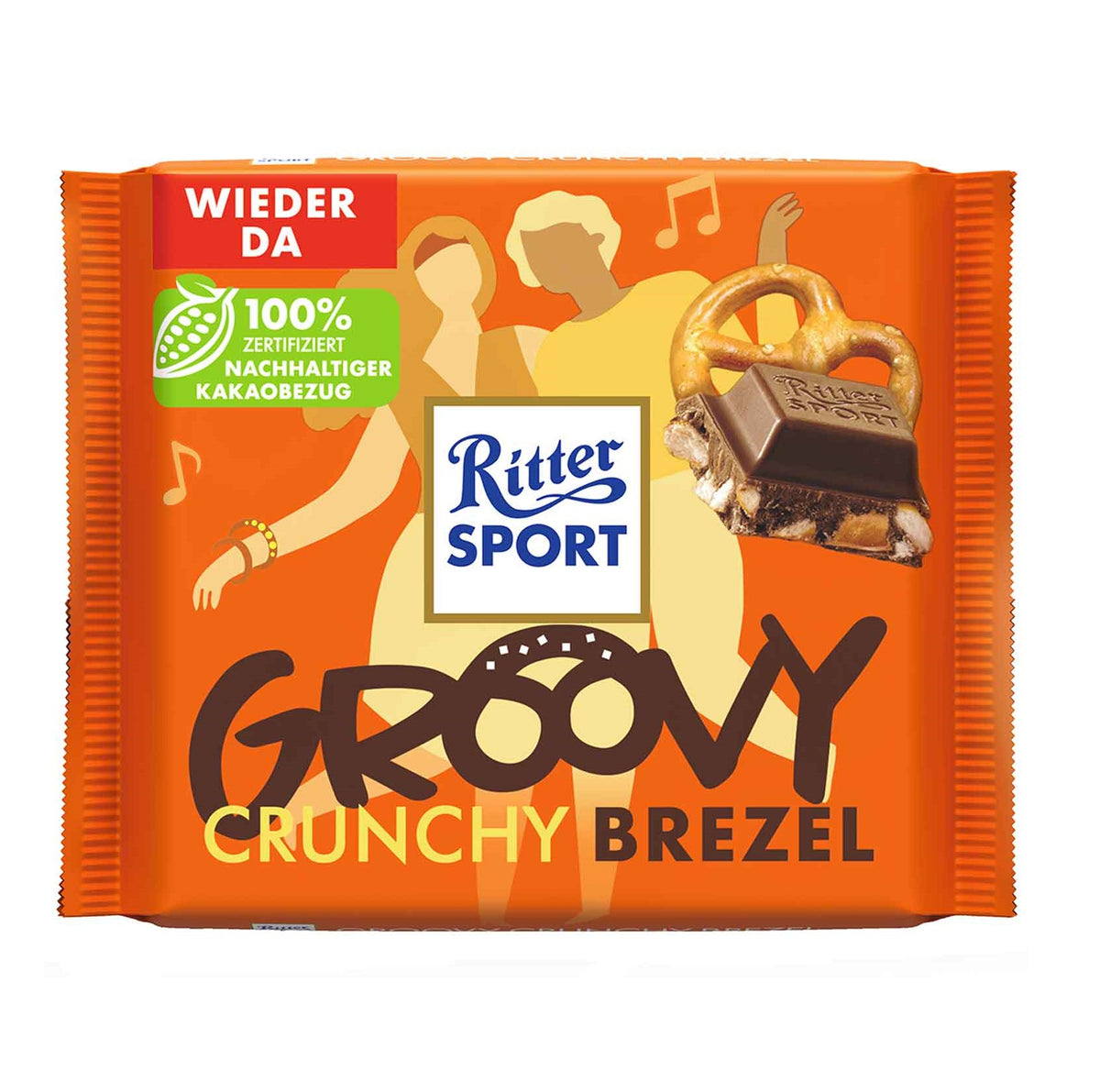 Ritter Sport Groovy Crunchy Brezel 100g