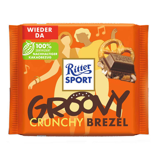 Ritter Sport Groovy Crunchy Brezel 100g