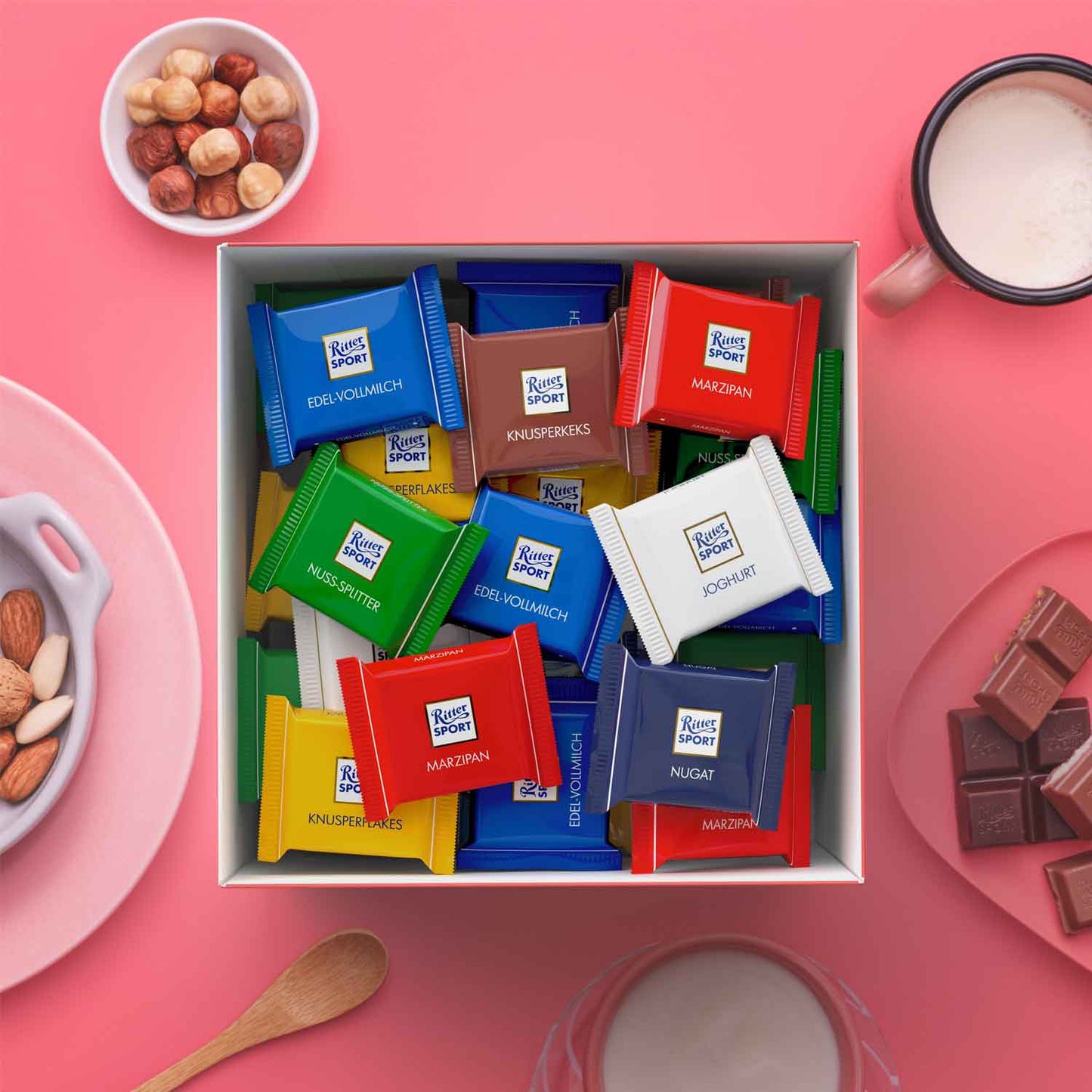 Ritter Sport mini Bunter Mix 84er - Candyshop.ch