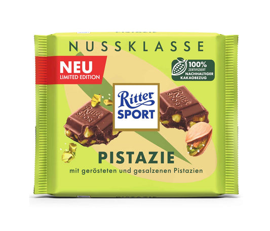 Ritter Sport Nussklasse Pistazie 100g