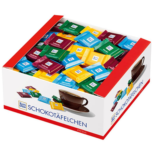 Ritter Sport mini Schokotäfelchen 200er - Candyshop.ch