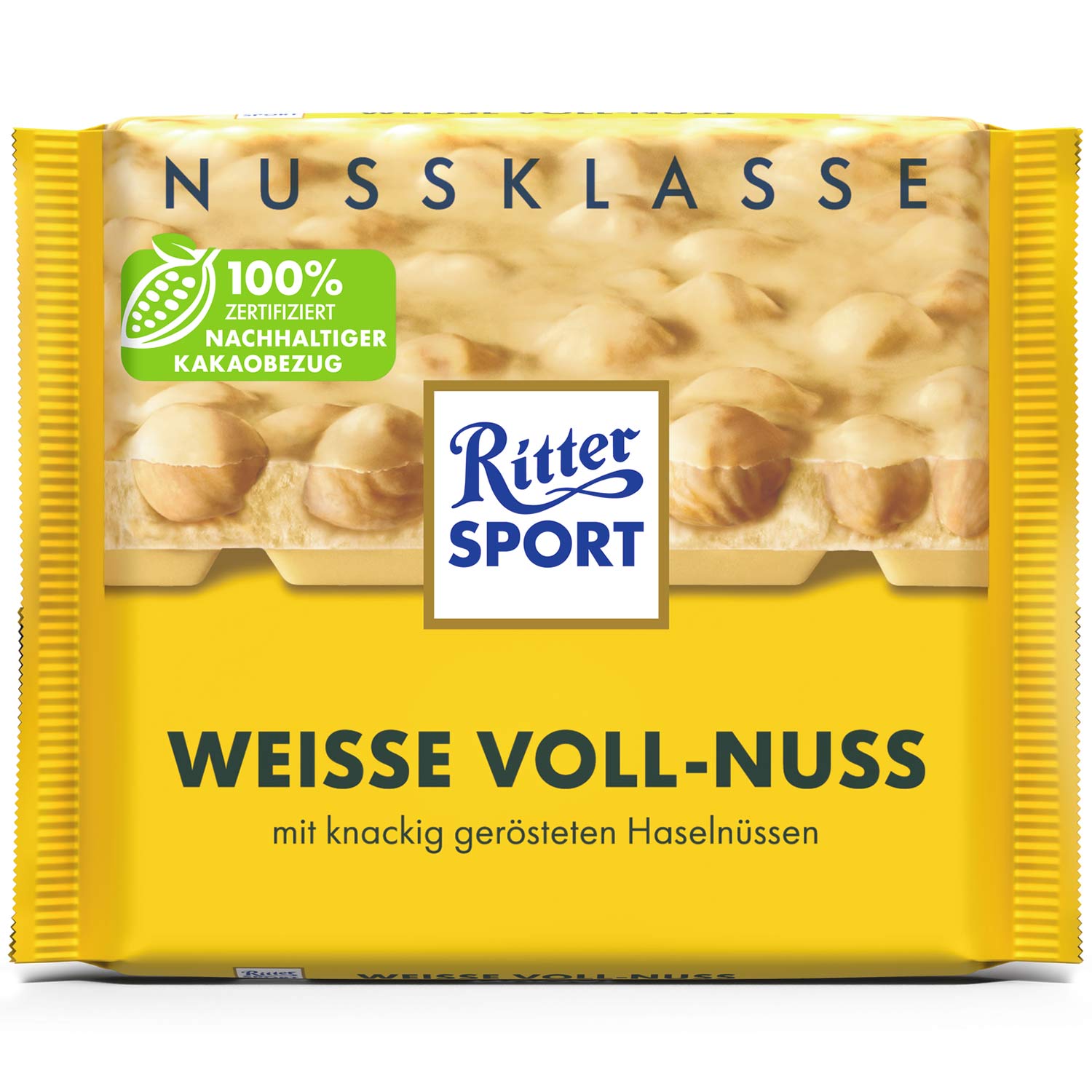 Ritter Sport Nuss-Klasse Weisse Voll-Nuss 100g - Candyshop.ch