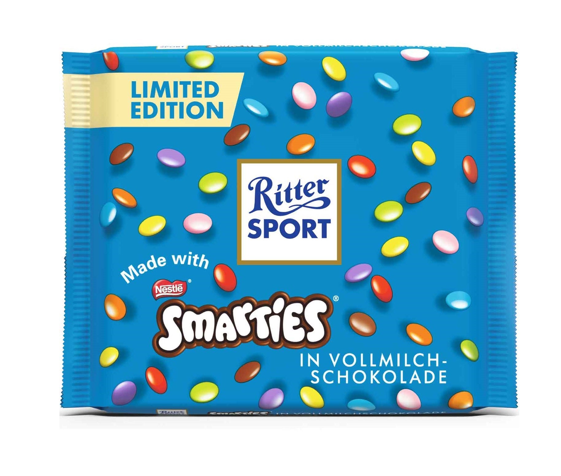 Ritter Sport Smarties Vollmilch Schokolade 100g - Candyshop.ch