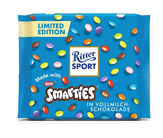 Ritter Sport Smarties Vollmilch Schokolade 100g - Candyshop.ch