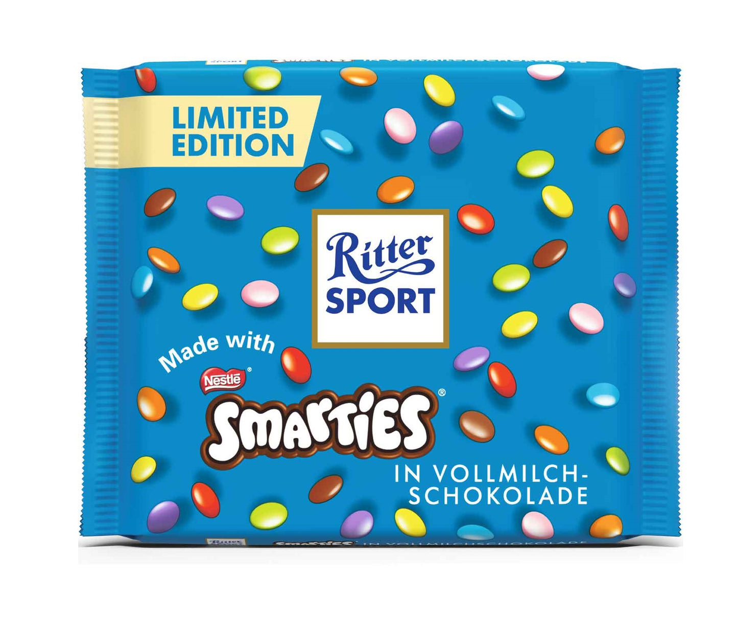 Ritter Sport Smarties Vollmilch Schokolade 100g