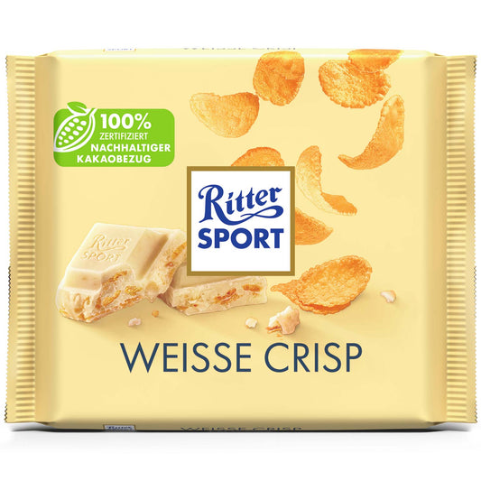 Ritter Sport Weisse Crisp 100g - Candyshop.ch