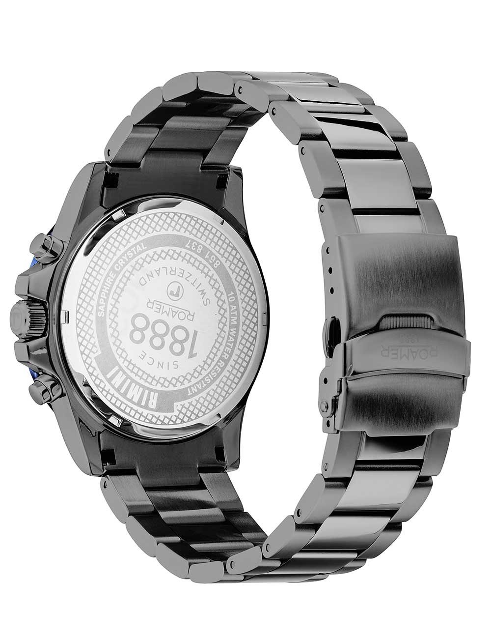 ROAMER 861837 44 45 20 Chronograph Armbanduhr 46 mm ansicht-2
