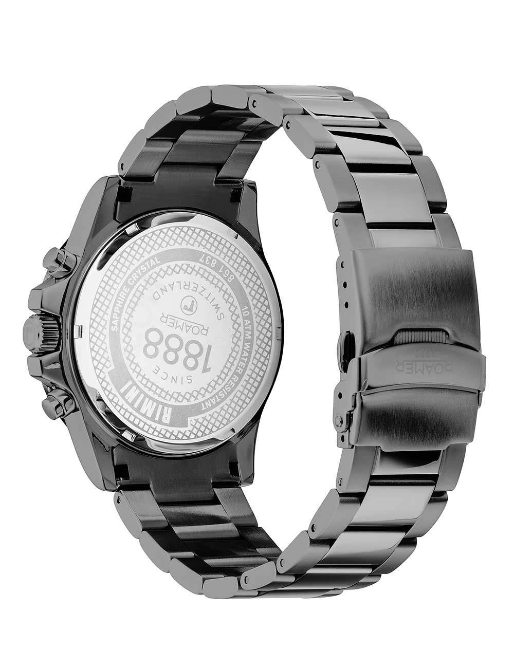 ROAMER 861837 44 55 20 Chronograph Armbanduhr 46 mm ansicht-2