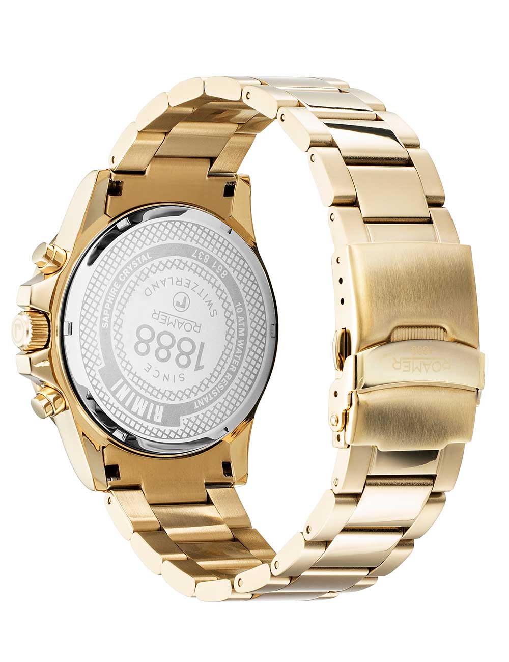 ROAMER 861837 48 55 20 Chronograph Armbanduhr 46 mm ansicht-2