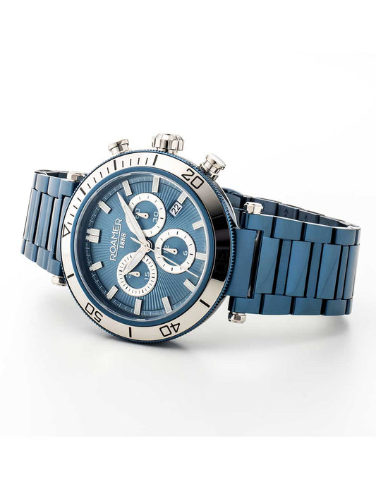 ROAMER 994837 41 45 20 Chronograph Armbanduhr 46 mm