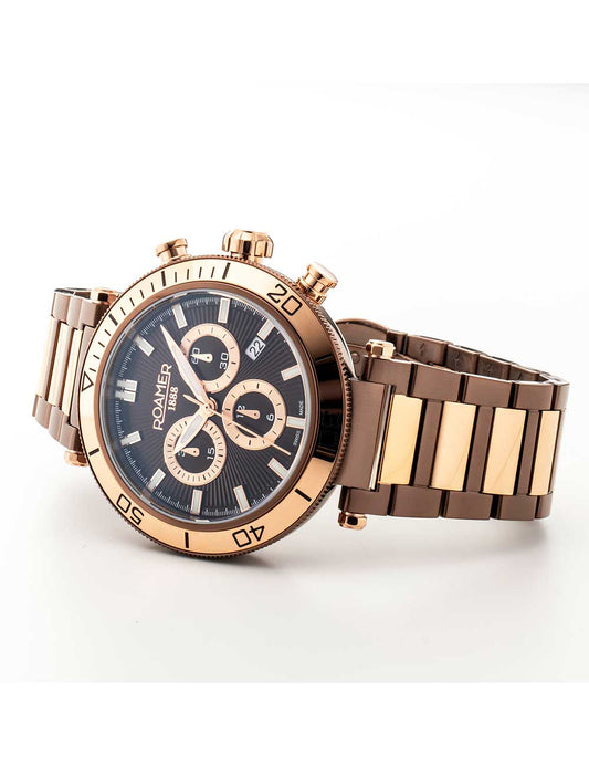 ROAMER 994837 47 65 20 Chronograph Armbanduhr 46 mm