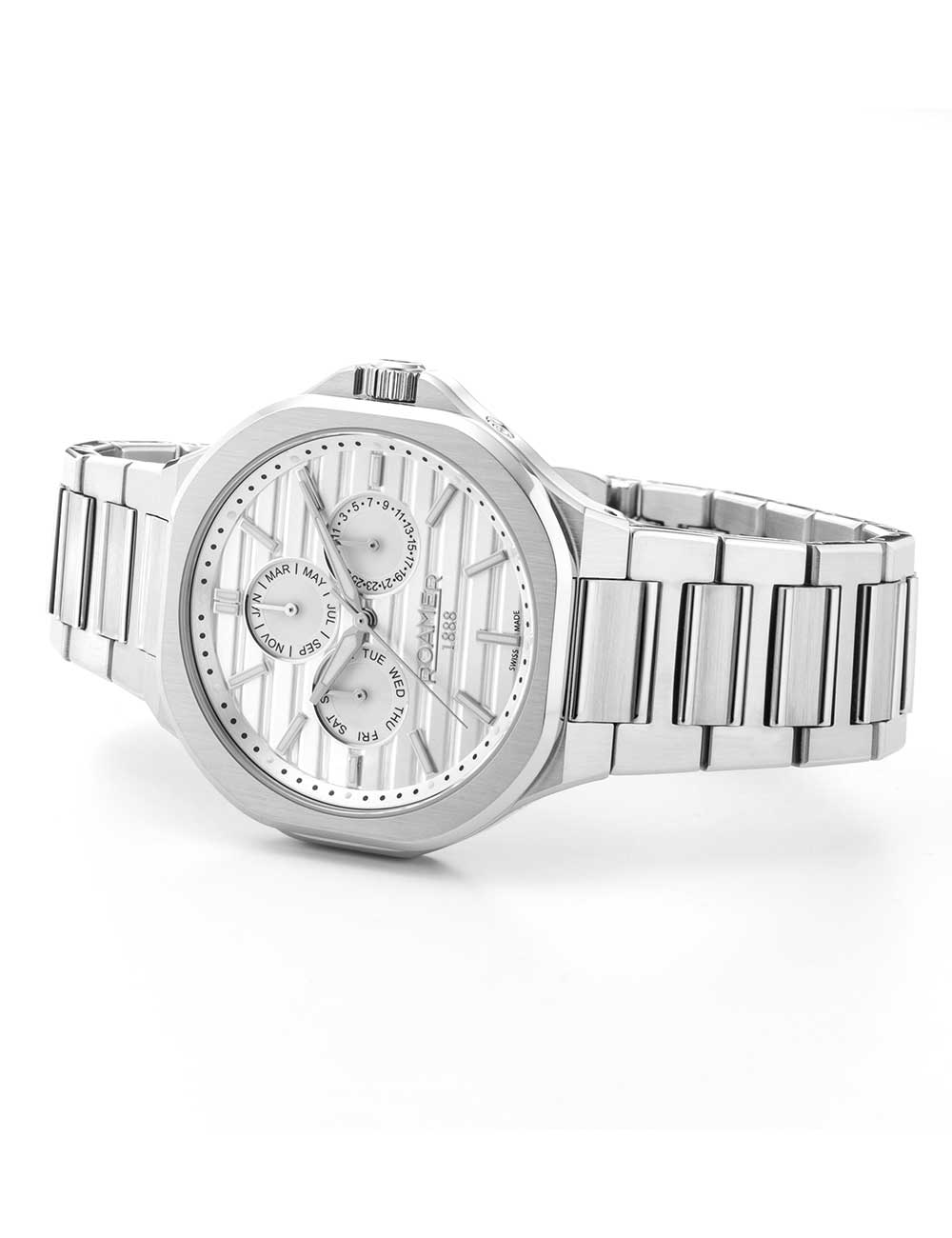 ROAMER 995989 41 25 20 Analoguhr Armbanduhr 46 mm