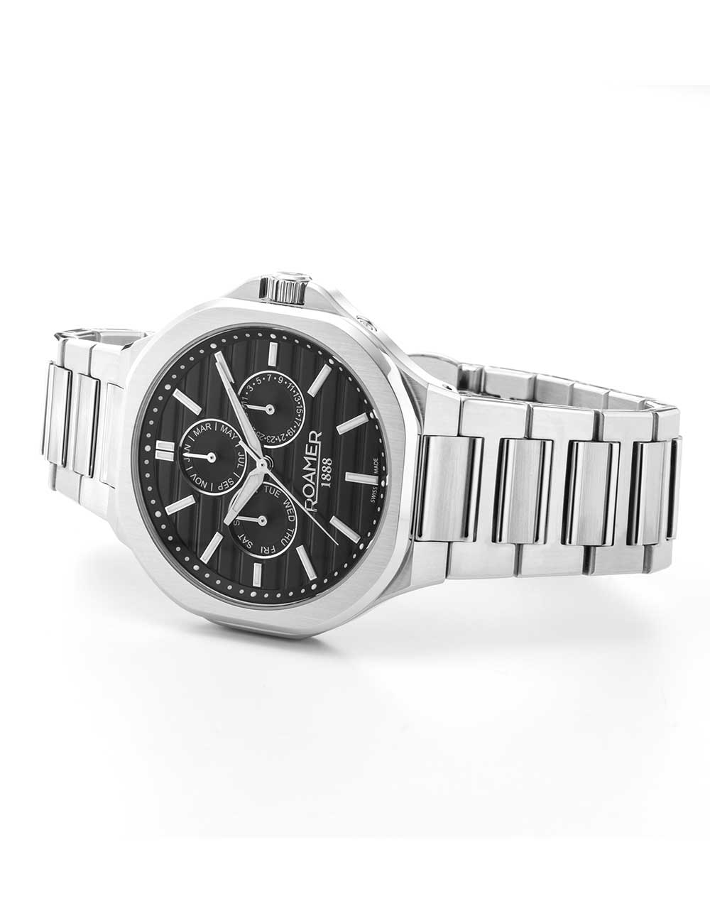 ROAMER 995989 41 85 20 Analoguhr Armbanduhr 46 mm