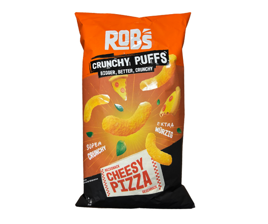 ROB’s Crunchy Puffs Cheesy Pizza 130g - Candyshop.ch